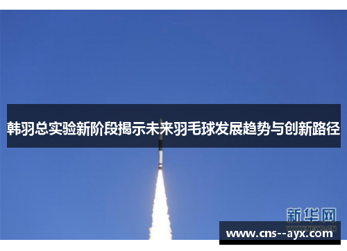 韩羽总实验新阶段揭示未来羽毛球发展趋势与创新路径