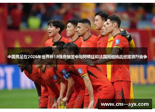 中国男足在2026年世界杯18强赛抽签中与阿根廷和法国同组挑战迎接激烈竞争