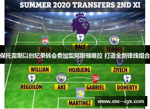 保托雷斯以创纪录转会费加盟阿斯顿维拉 打造全新锋线组合