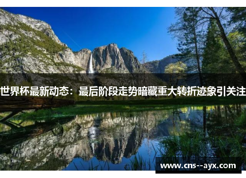 世界杯最新动态：最后阶段走势暗藏重大转折迹象引关注