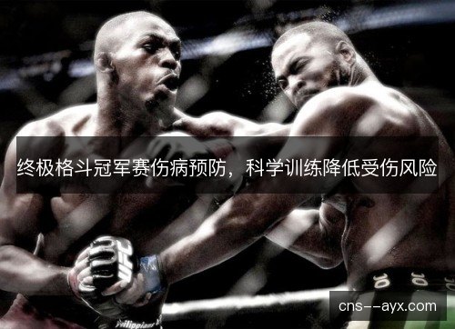 终极格斗冠军赛伤病预防，科学训练降低受伤风险